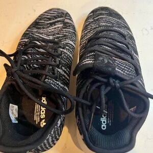 Adidas Triple Black Cloudfoam Sneakers - Size 8
